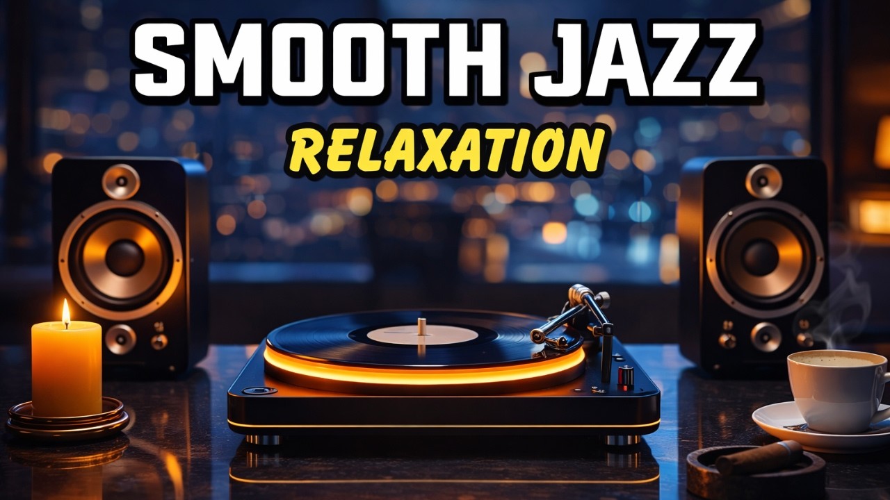 Smooth Jazz & Soul R&B Instrumental – Timeless Groovy Vibes for Cozy Weekend Evenings