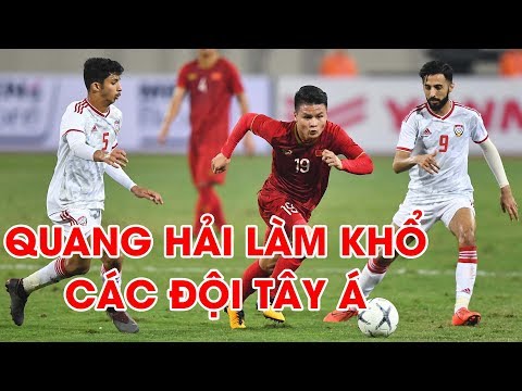 Những pha xử lý của Quang Hải khiến các đội bóng Tây Á phải khiếp sợ | NEXT SPORTS