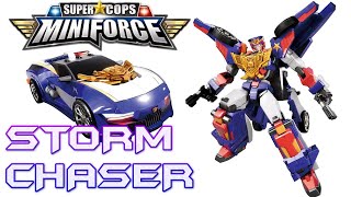 Mini-Force Super Cops STORM CHASER | #miniforce #transformers