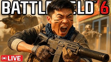 BATTLEFIELD 6 – TOP 5 RANKED PLAYER IN THE WORLD! + ENTERING RANK 100! 🔴 MASTERY CAMO GRIND!