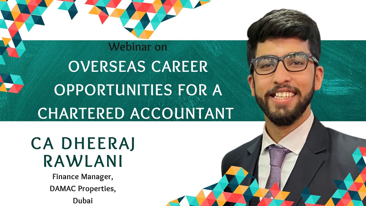inar on Overseas Opportunities for a Chartered Accountant CA