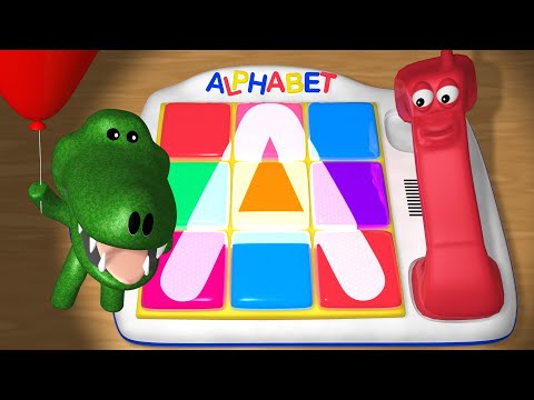 Teaching Toddlers ABCs with an Alphabet Phone