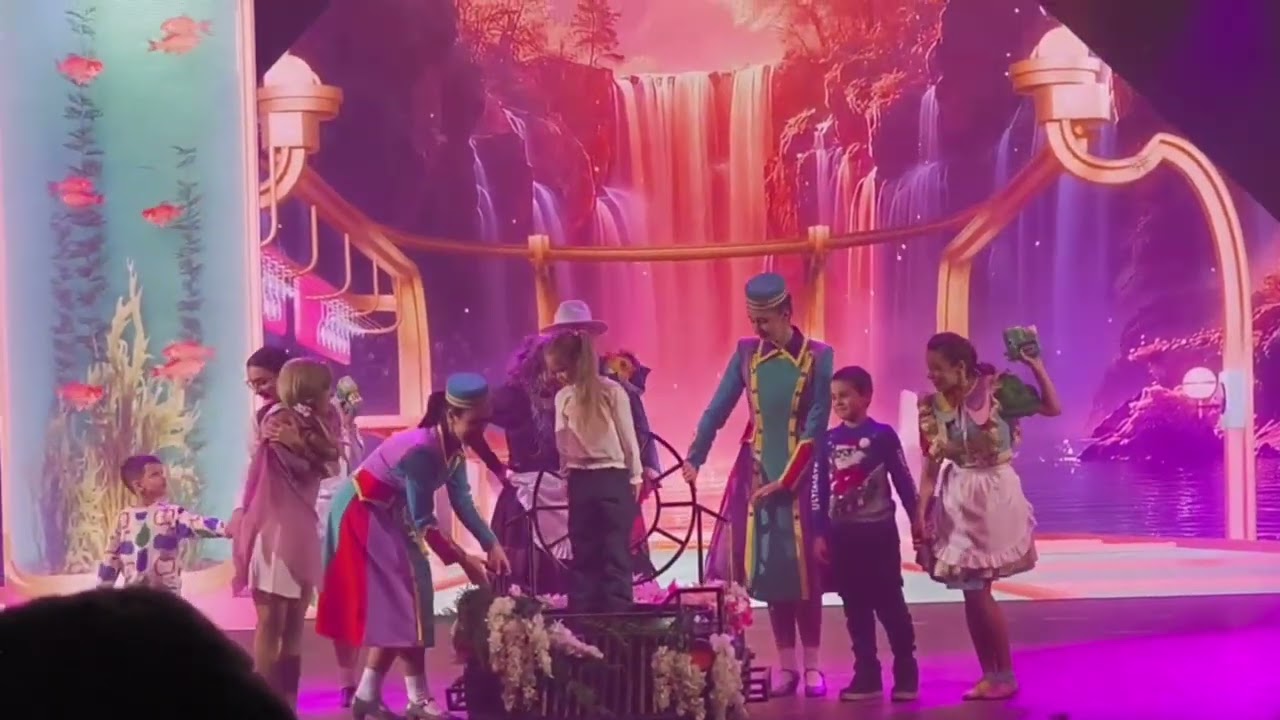 Performance. Train to the miracles.Show. Шоу вистава Потяг у дива