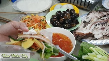 CÁ LÓC NƯỚNG TRUI BÊN NHÀ CHÚ HIỀN • Toàn Miền Tây 198