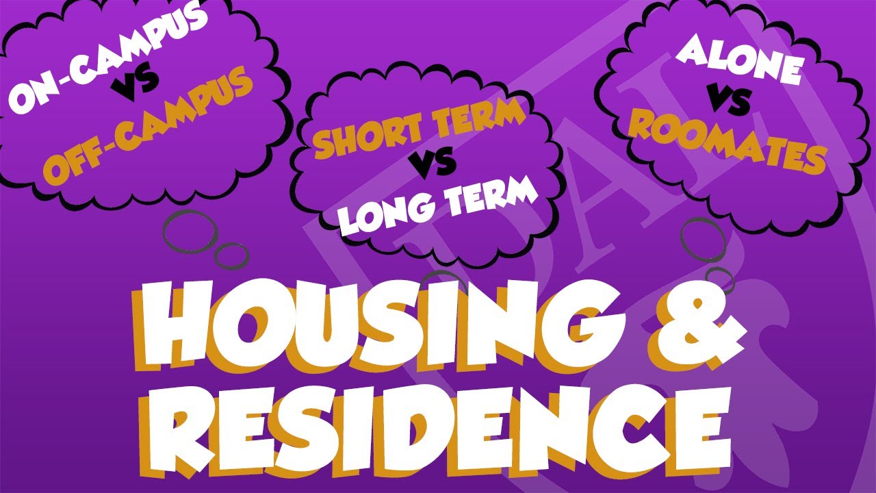 Housing and Residence Tips Dalhousie International Centre YouTube