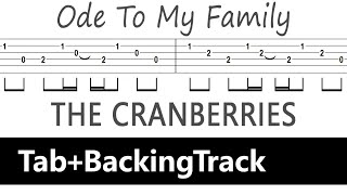 The Cranberries - Ode To My Family / Guitar Tab+BackingTrack