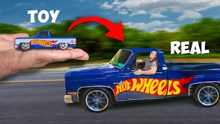 AIRBRUSHING A Life Size HOT WHEELS Truck