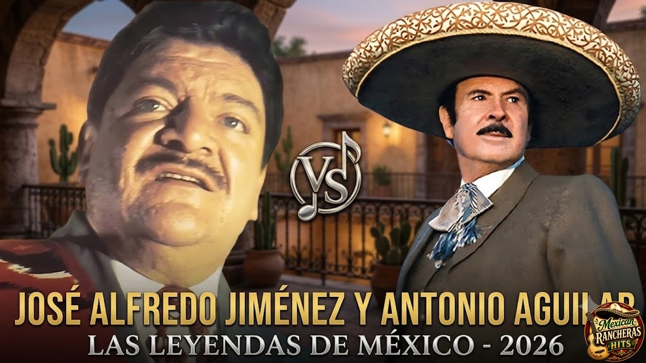 Los 30 Mejores Hits de Antonio Aguilar y José Alfredo Jiménez - Inolvidables Rancheras