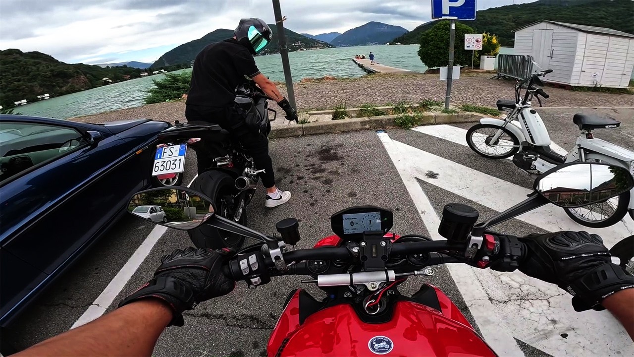 SUPERBIKES Takeover Italy | Porto Ceresio - YouTube
