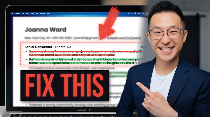 Here’s the BIGGEST Mistake Found on Resumes!