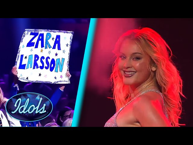 Zara Larsson Performs An AMAZING Medley Of Her Songs On Idol Sweden 2023 class=