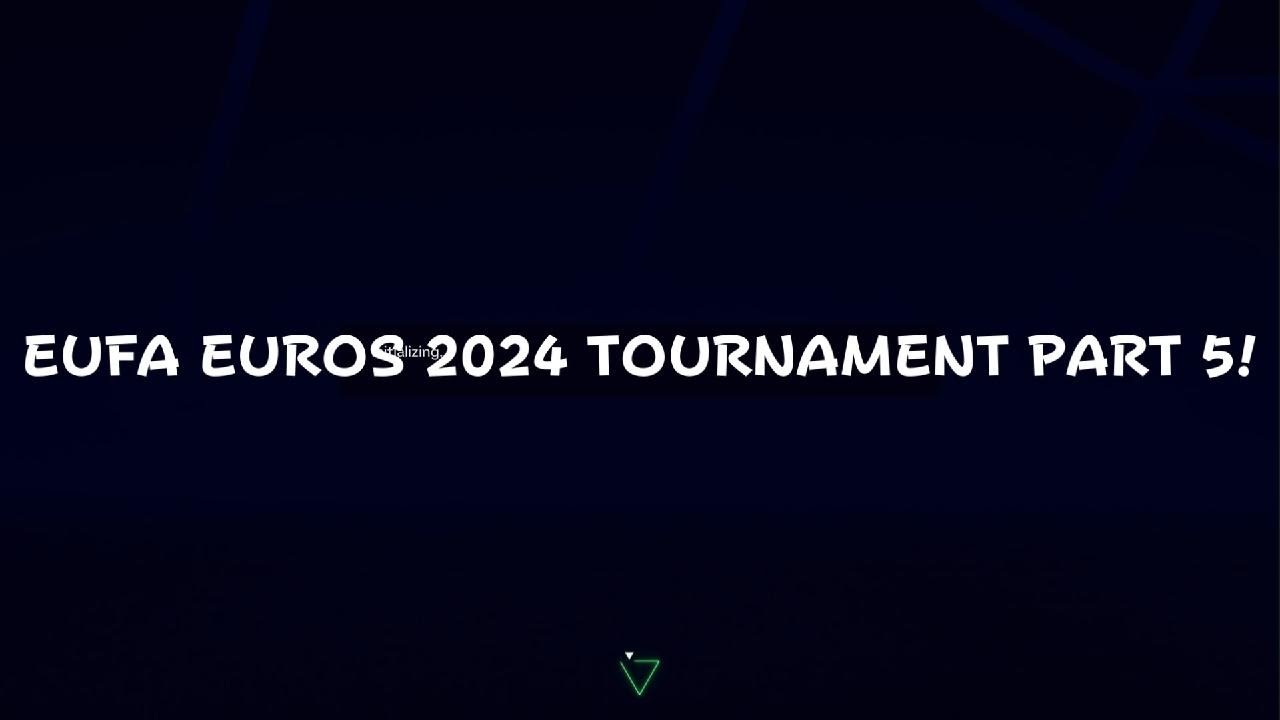 PART 5 OF THE EUFA EUROS 2024 TOURNAMENT!#soccer #fc24 #football 
