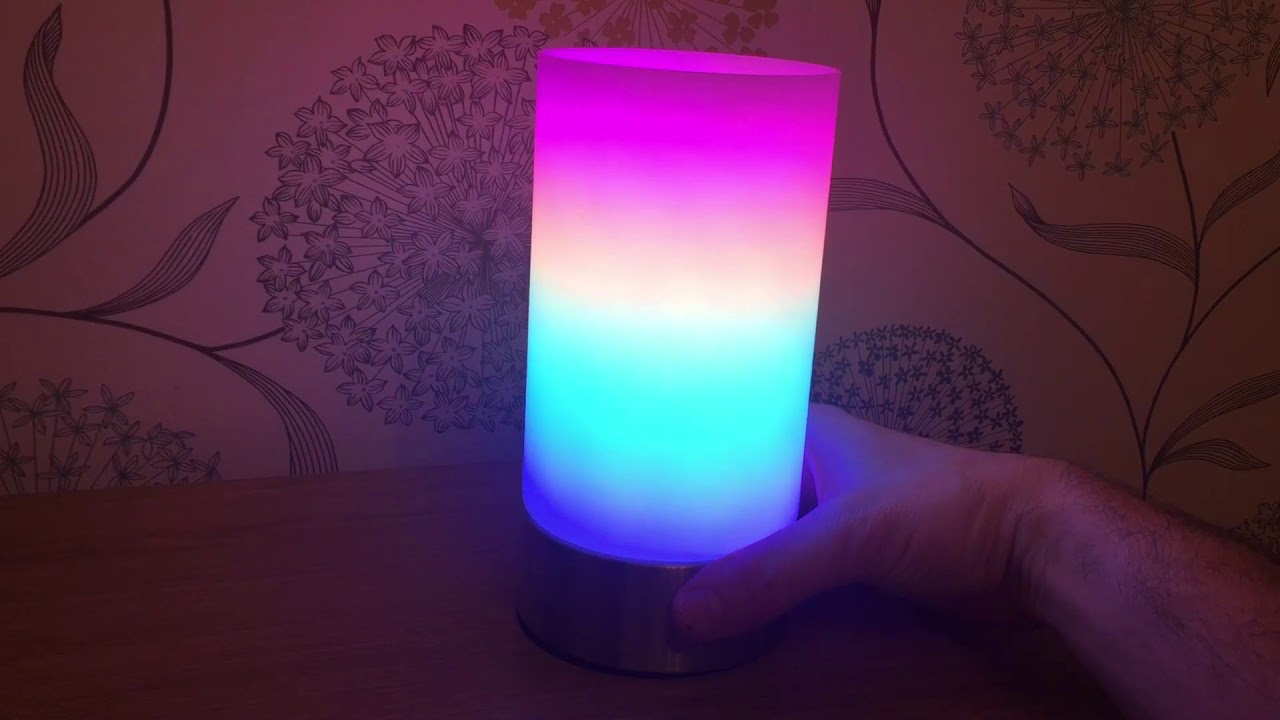Arduino led mood lamp - YouTube