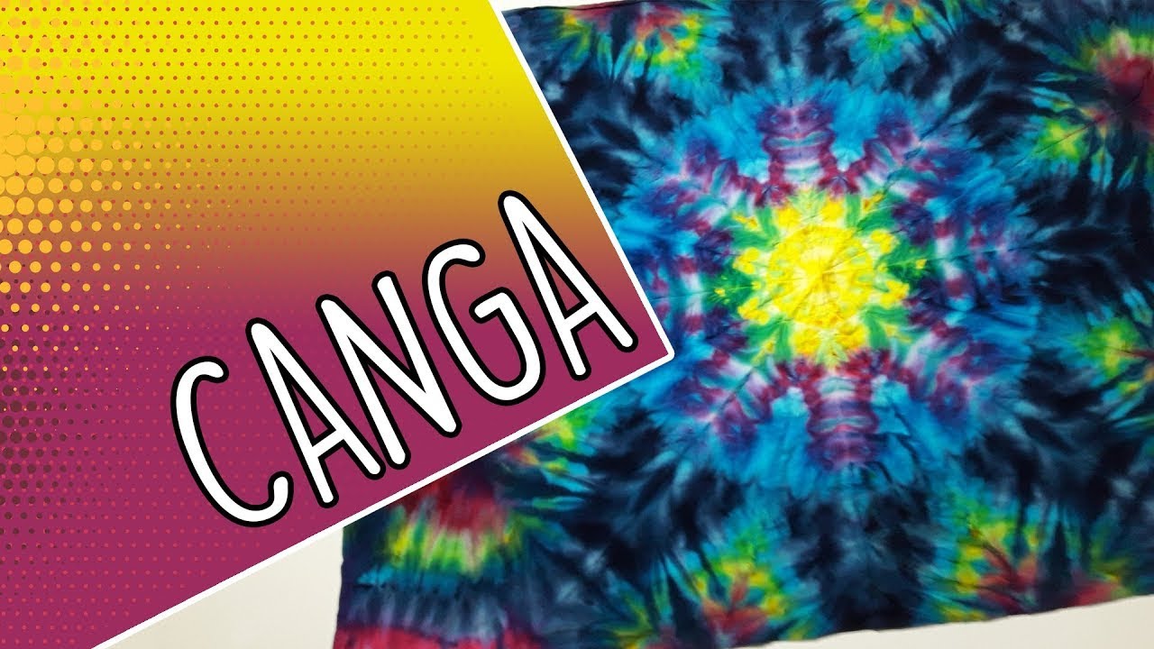 A CANGA TIE DYE MAIS LINDA DO BRASIL | Théo e Tintas