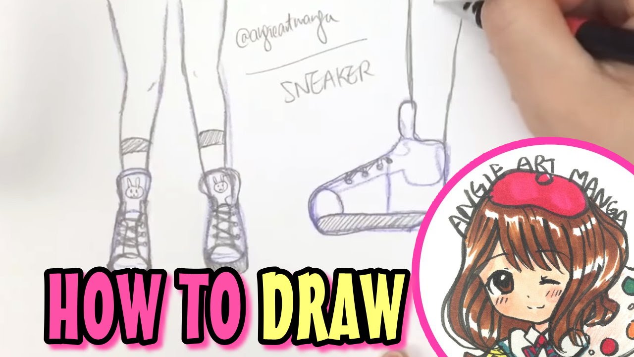 How to Draw Anime Shoes and Boots  Easy Step by Step Tutorial