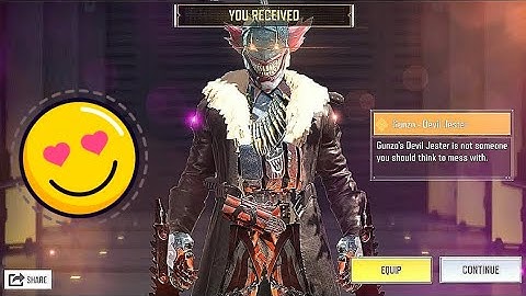 Trying  3 Spins In The New Unhinged Jokester Draw | Legendary  Gunzo | Call Of Duty Mobile