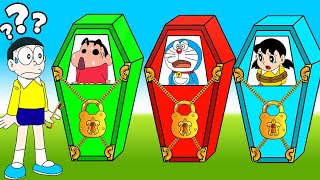 GTA V: But Shinchan And Nobita Trap Inisde Box ! || 🤣Funny Game GTA V screenshot 1