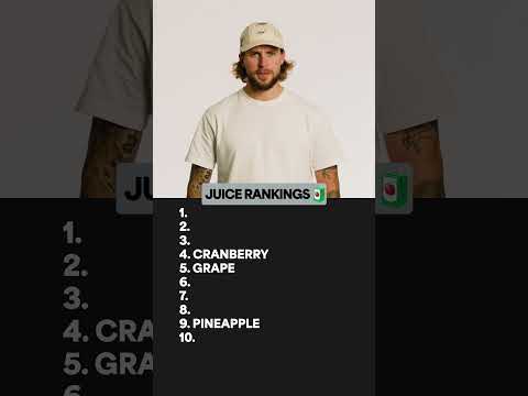 What's Adrian Kempe's Top Juices 🧃🤔