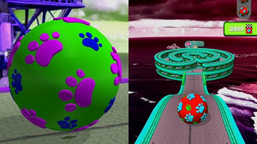 Going Balls Vs Reverse Balls Fast Run Gameplay - 255