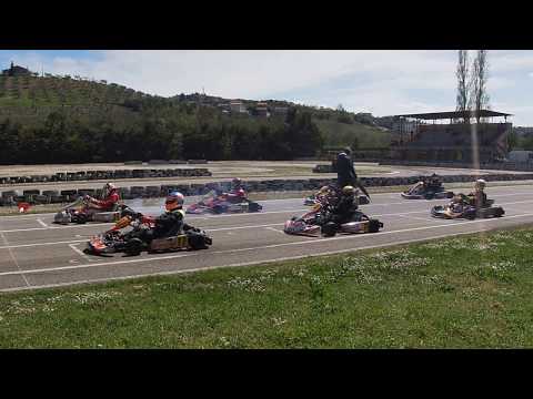 Gara pista dell'adriatico partenza go kart 125    2019