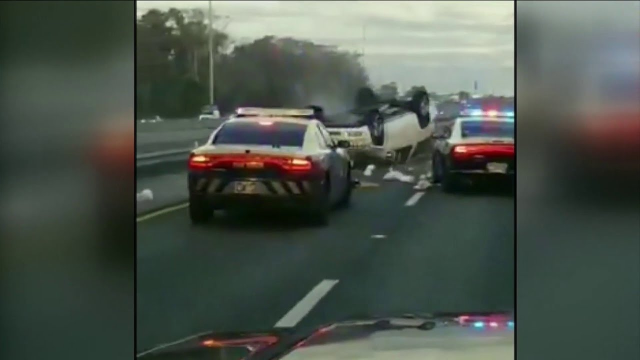 Troopers chase SUV across Buckman Bridge at 100 mph, force crash YouTube