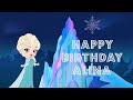 Happy Birthday Alina - greeting card video ❤️
