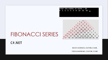 Fibonacci series demonstration in c#.net programming language with live easy example
