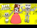 Monster School : Skeleton Poor Baby Zombie (Best Family) (Sad story) - Minecraft Animation