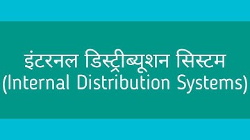 Internal Distribution Systems | Internal wiring installation | EDDE