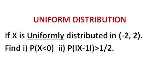 Uniform distribution-Related Problem