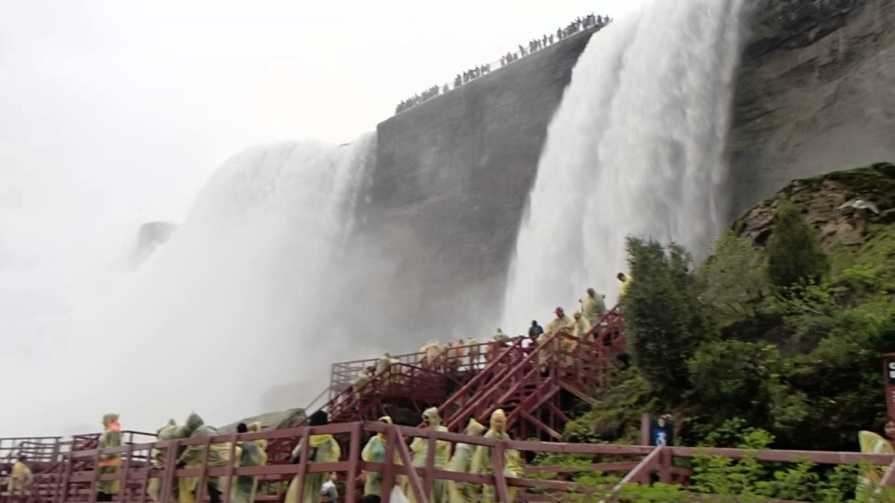 Niagara falls Cave of the winds YouTube