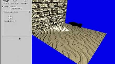 OpenGL : Assignment 4 : Bump mapping