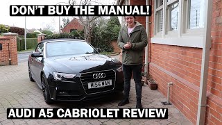 Audi A5 Cabriolet (Convertible) Review  A Diesel Convertible?!