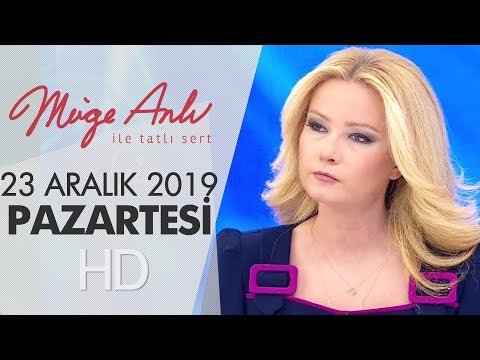 Müge Anlı ile Tatlı Sert 23 Aralık 2019 | Pazartesi