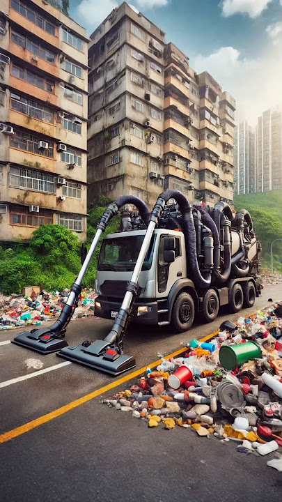 Evolution from Vacuum Cleaner Truck to Colorful Monster | Trucks Evolution