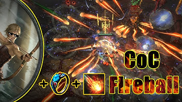 POE 3.20 - Deadeye - Nimis KB COC Fireball - 4th Floor Sanctum Boss & Beyond