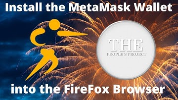 How to install the MetaMask wallet into the FireFox browser