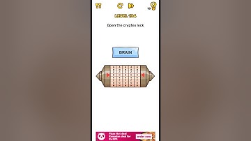 Brain blow level 134 open the cryptex lock