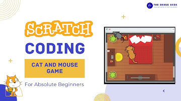 Scratch Game Tutorial: Cat Catches Mouse | Learn Scratch | Beginner Coding Project