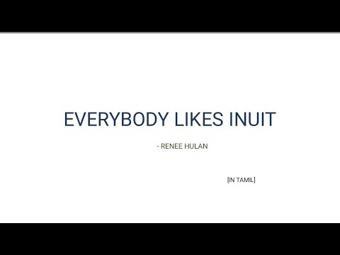 Everybody likes Inuit by Renee Hulan summary in Tamil