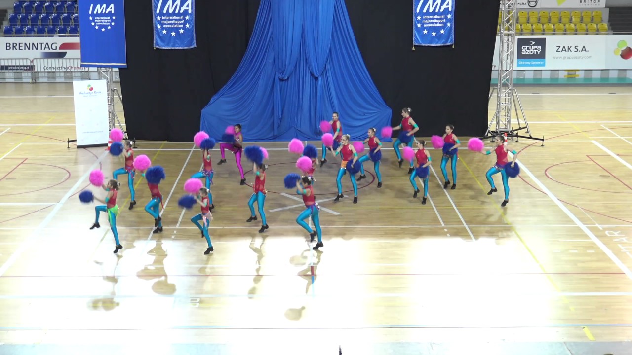 Arabeska II Zawada Książęca scena pom-pom juniorki MP 2017