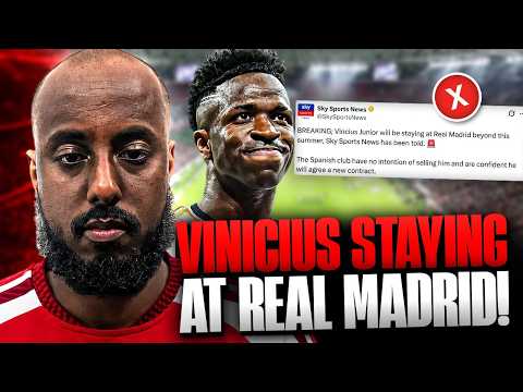 The Dream Is Over... Vinicius Junior Is Not Signing For Arsenal
