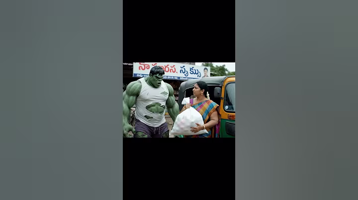 Hulk_kirana store #ai #aiart #entertainment #hulk #india #all