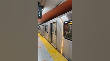 Queen Street TTC Subway Station Platform (Train Entering) | Toronto, Canada