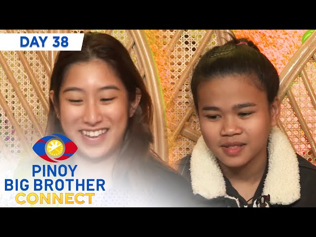 Day 38: Jie-Ann, nagpasalamat sa bigay na gamit ni Amanda | PBB Connect class=