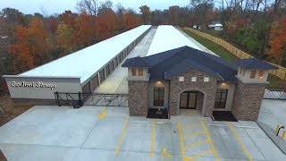 Regency Storage Systems supplied these two mini storage building kits for Cardinal Self-Storage in Florence, Kentucky. Both self-