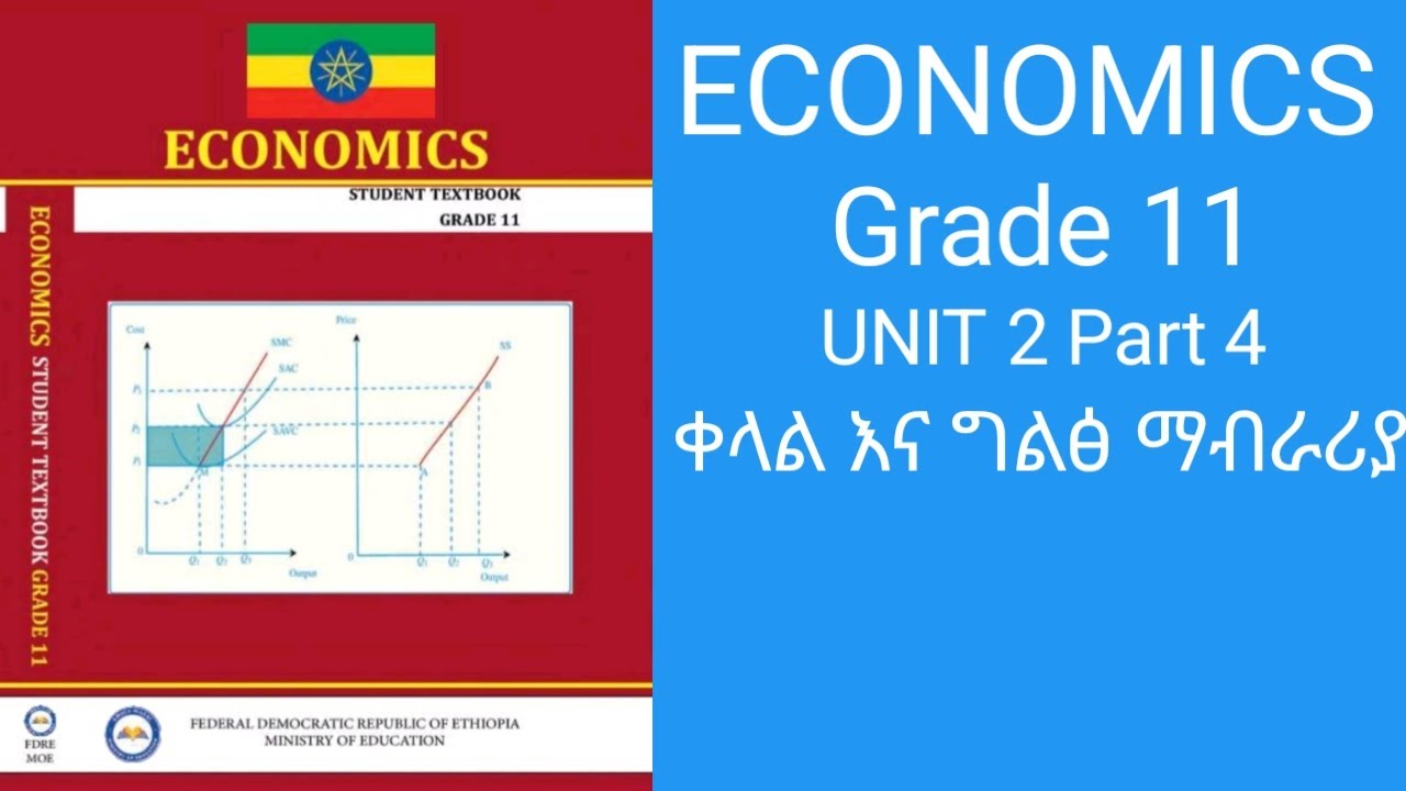 Economics Grade 11 Unit 2 Part 4 : Long run-Equilibrium of Firms : New Curriculum
