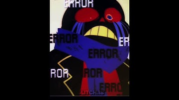 Error Sans Edit #undertale #underverse