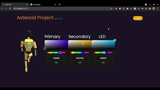Asteroid - Customize Character Three.js, React, Socket.io