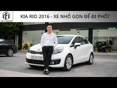 TF1 Auto|Chi tiết xe nhập khẩu Kia Rio 1.4 AT 2016 trang bị gì|odo:8,5v|Giá:345tr|LH:0919268999|
